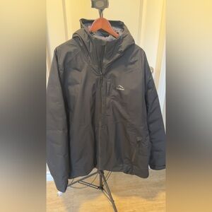 L.L. Bean Men's Black Ultralight Down Jacket